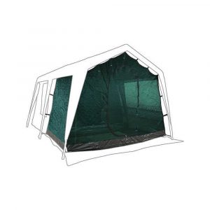 Rhino Gazebo Full Mesh Diner with built in floor